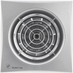 Изображение товара Вентилятор вытяжной Soler & Palau SILENT-200 CZ SILVER (Серебро)