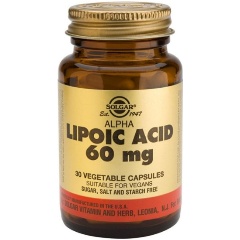 Изображение товара БАД SOLGAR Альфа-липоевая кислота капсулы №30