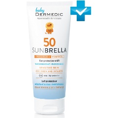 Изображение товара Солнцезащитное молочко для детей и младенцев Dermedic SPF 50+,100 мл