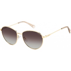 Изображение товара Солнцезащитные очки POLAROID PLD 4171/G/S/X, золотой, PLD-20679201Q57LA