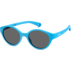 Изображение товара Солнцезащитные очки POLAROID PLD K007/S голубого цвета для детей с поляризацией