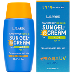 Изображение товара Солнцезащитный гель-крем L.Sanic матирующий, с экстрактом алоэ SPF 50/PA++++, 50 мл L.Sanic матирующий, с экстрактом алоэ SPF 50/PA++++, 50 мл