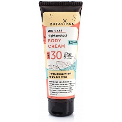 Изображение товара Солнцезащитный крем для тела BOTAVIKOS SPF 30 100 мл устройство защиты кожи
