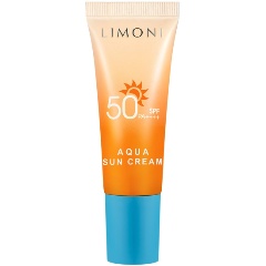 Изображение товара Солнцезащитный крем LIMONI SPF 50+РА++++ Aqua Sun Cream 25 мл