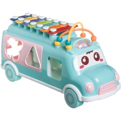 Изображение товара Сортер BONDIBON ВВ4748 Автобус, с ксилофоном, голубой