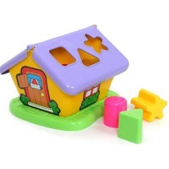 Изображение товара Сортер ПОЛЕСЬЕ П-3354 Домик логический садовый