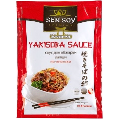 Изображение товара Соус для обжарки лапши Yakisoba Sen Soy 80 мл для японской кухни