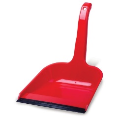 Изображение товара Совок для мусора ПОЛИМЕРБЫТ высокая ручка, пластик, ассорти