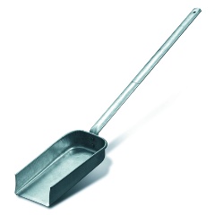 Изображение товара Совок зольный РЕМОКОЛОР оцинкованный 61-1-000 для уборки золы и мусора