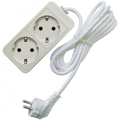 Изображение товара Удлинитель Союз 2х1.5м с заземл. 16А IP20 3.5кВт, 481S-6201