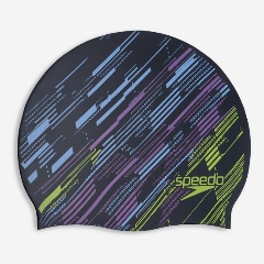 Изображение товара Шапочка для плавания Speedo 8-0933716687-6687 полиамидовая Reversible Moulded мульти, размер one size