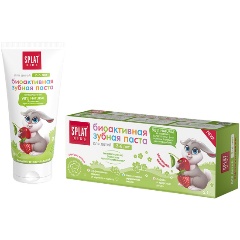 Изображение товара Детская зубная паста SPLAT Kids 2-6 лет Земляника-вишня, 50 мл
