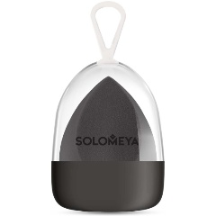 Изображение товара Спонж для макияжа SOLOMEYA со срезом, черный