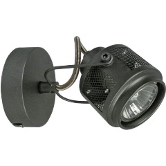 Изображение товара Спот Lussole Loft Haines LSP-8045 черный металл стиль лофт для кафе и ресторанов