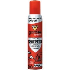 Изображение товара Спрей GARDEX EXTREME от клещей, комаров, и других насекомых, аэрозоль, 200 мл