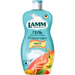 Изображение товара Средство для мытья посуды LAMM Манго и лемонграсс, 450 мл