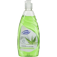 Изображение товара Средство для мытья посуды LUSCAN Бальзам-Алоэ 500 мл безопасное и эффективное