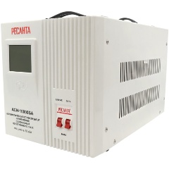 Изображение товара Стабилизатор напряжения Ресанта АСН-10000БА 10 кВт с цифровым дисплеем и защитой