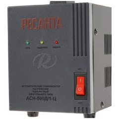 Изображение товара Стабилизатор напряжения Ресанта АСН-500Д/1-Ц