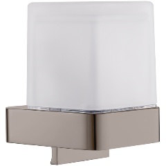 Изображение товара Стакан для ванной комнаты Rav Slezak NIL NLA0304MGL, серый металлик глянцевый