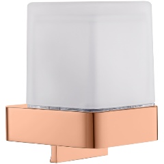 Изображение товара Стакан для ванной комнаты Rav Slezak NIL NLA0304ZRL, розовое золото