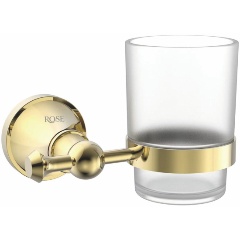 Изображение товара Стакан для ванной комнаты Rose RG1912E, золото