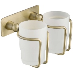 Изображение товара Стакан для зубных щеток Timo Nelson 160032/02 антик двойной настенный