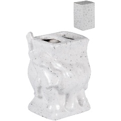 Изображение товара Стакан для зубных щеток Guterwahl ZM-1310474-03 из керамики для ванной комнаты