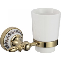 Изображение товара Стакан для ванной Savol S-06858B золото настенный латунь