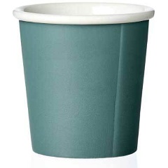 Изображение товара Стакан для эспрессо VIVA Scandinavia Anna 0,08л фарфор стильный зеленый