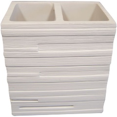 Изображение товара Стаканчик для зубной щетки RIDDER Brick 22150201 белый