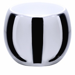 Изображение товара Стаканчик для ванной Ridder Belly 2115100 из керамики хром