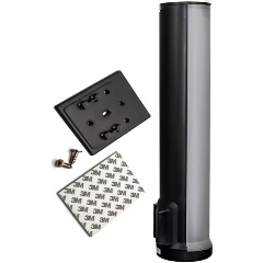 Изображение товара Стаканодержатель AQUA WORK NF-1 черный для 100 стаканчиков с двойным креплением