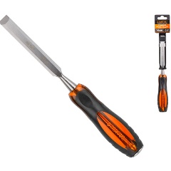 Изображение товара Стамеска плоская STARTUL MASTER 14мм (ST4072-14) (обрезиненная рукоятка, металлический затыльник)