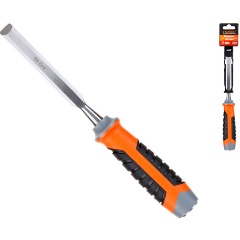 Изображение товара Стамеска плоская STARTUL PROFI 14мм (ST4075-14) (обрезиненная рукоятка, металлический затыльник)