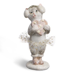 Изображение товара Статуэтка LEFARD "кошечка с сердцем", 5,5х5х12 см.