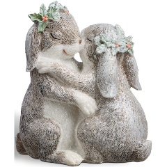 Изображение товара Статуэтка LEFARD "кролики", 11,5х6,5х12 см.