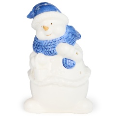 Изображение товара Статуэтка LEFARD "снеговик", 12х9,7х16,4 см