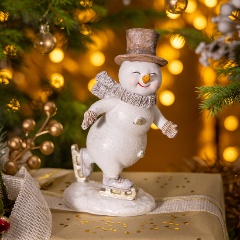 Изображение товара Статуэтка LEFARD снеговик 14х7х17,5 см интерьерный декоративный элемент