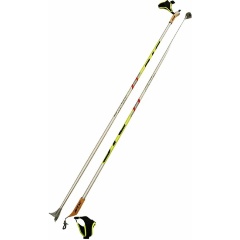 Изображение товара Палки лыжные STC Avanti деколь серебро 100% углеволокно, 175 см