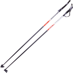 Изображение товара Лыжные палки STC Brados Sport Composite Red 135 см стекловолокно