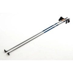 Изображение товара Палки лыжные STC Cyber Silver гоночные гибрид 60/40, 175 см