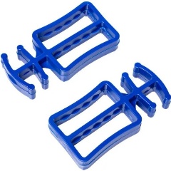 Изображение товара Держатель-фиксатор STC для лыжных наборов (лыжи+палки), синий