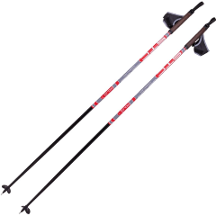 Изображение товара Палки лыжные STC POLO гоночные гибрид 60/40, 125 см