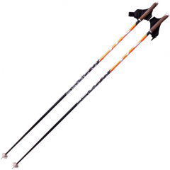 Изображение товара Палки лыжные STC X-Race Orange 100% углеволокно, 165 см