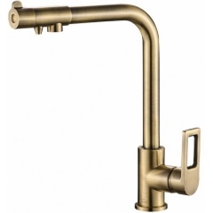 Изображение товара Смеситель STEEL HAMMER SH 572 BRONZE для кухонной мойки, для фильтра