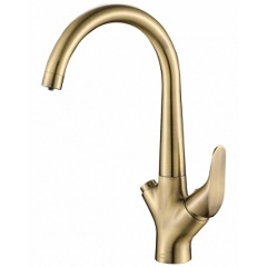 Изображение товара Смеситель STEEL HAMMER SH 815 BRONZE для кухонной мойки, для фильтра