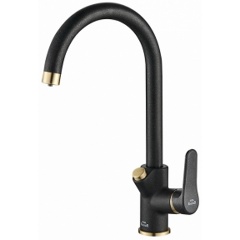 Изображение товара Смеситель STEEL HAMMER SH 901 BLACK BR для кухонной мойки, для фильтра