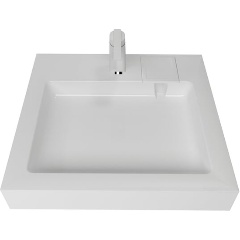 Изображение товара Раковина STELLA POLAR над стиральной машиной Солярис 60х60 с кронштейнами