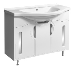 Изображение товара Тумба с раковиной STELLA POLAR Сильва 100